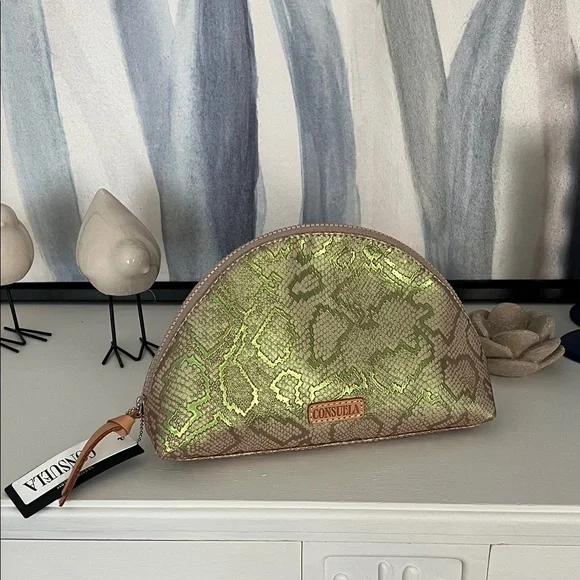 Consuela Golden Cosmetic bag - Picture 1 of 5